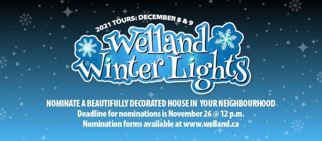 2021 Welland Winter Lights Nominations Self-Guided Tours