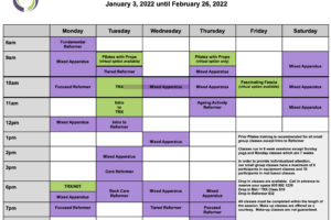 Get Moving with Our January Classes!
