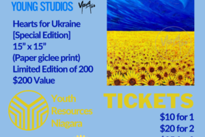 Youth Resources Niagara – Virtual Raffle For Ukraine Relief
