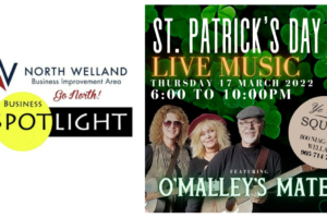 North Welland BIA Local Business Spotlight: St. Patrick’s Day LIVE at Ye Olde Squire