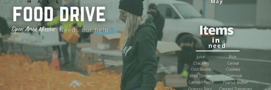 Seaway Mall Food Drive for Open Arms Mission