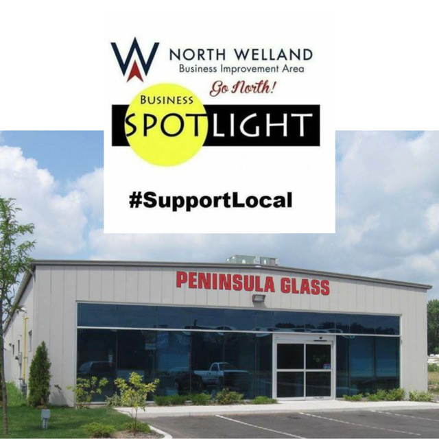 North Welland BIA Local Business Spotlight on Peninsula Glass