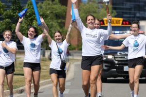 Top Niagara College Knights athlete carries Canada Games torch in Welland