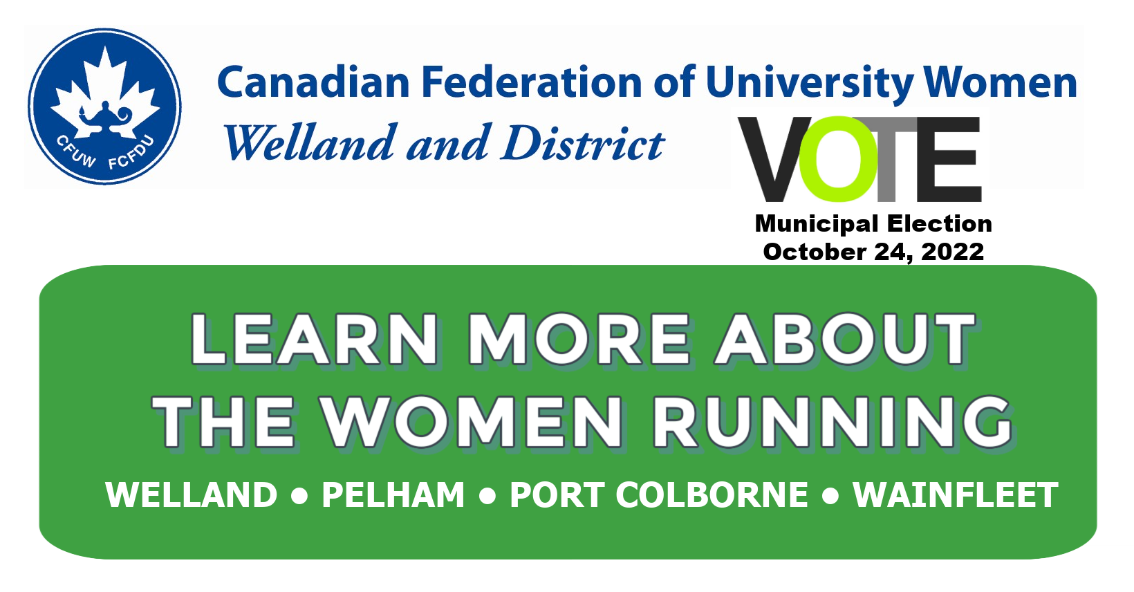 Municipal Election 2022 – Learn More About The Women Running