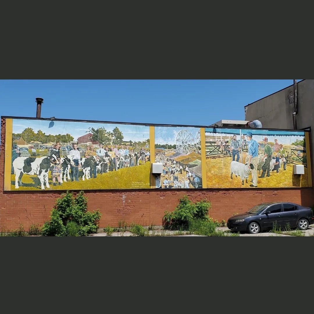 Welland Creatives Network Mural Series: Welland Fair – John Hood