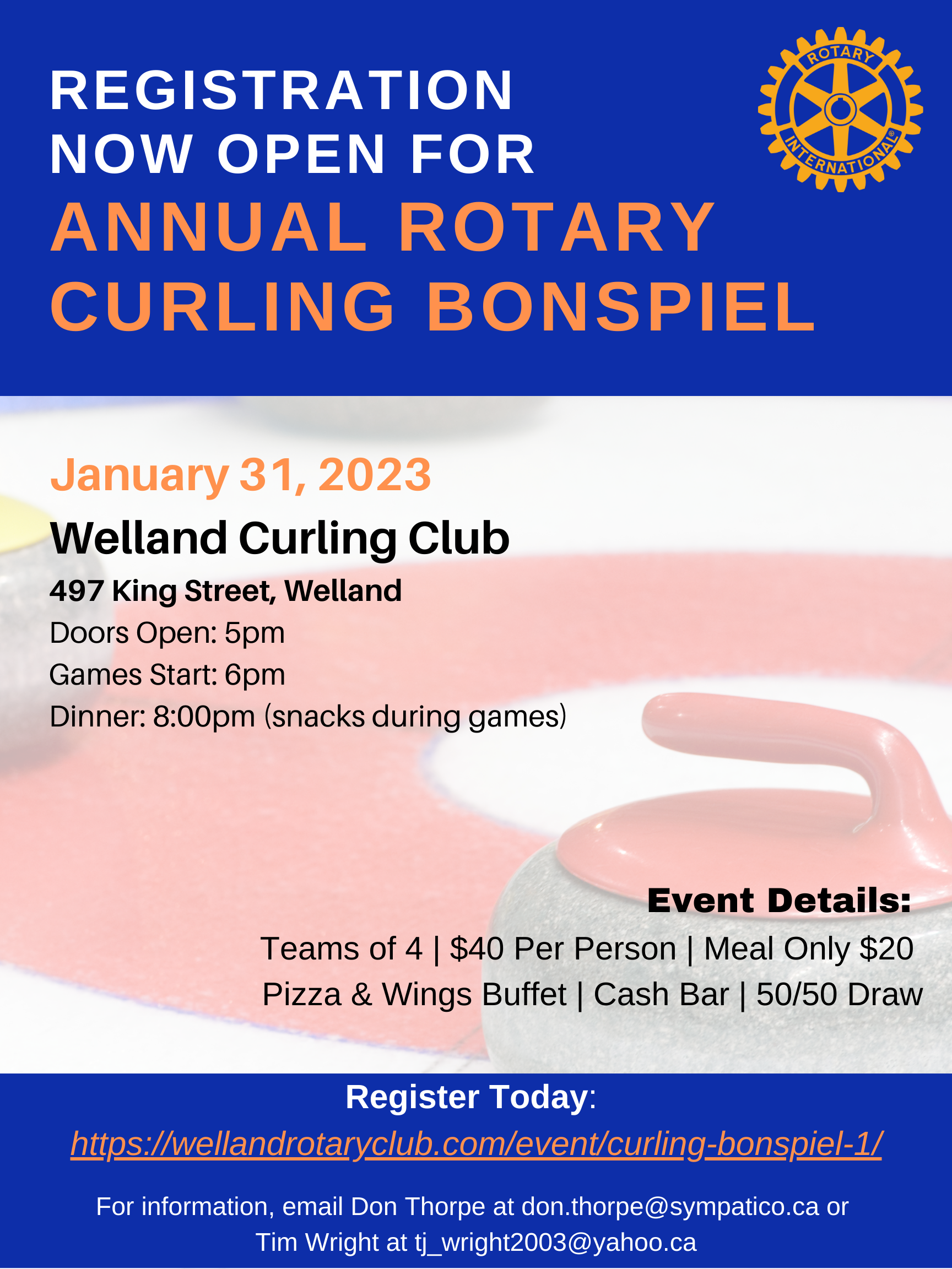 Register Now: Curling Bonspiel Social