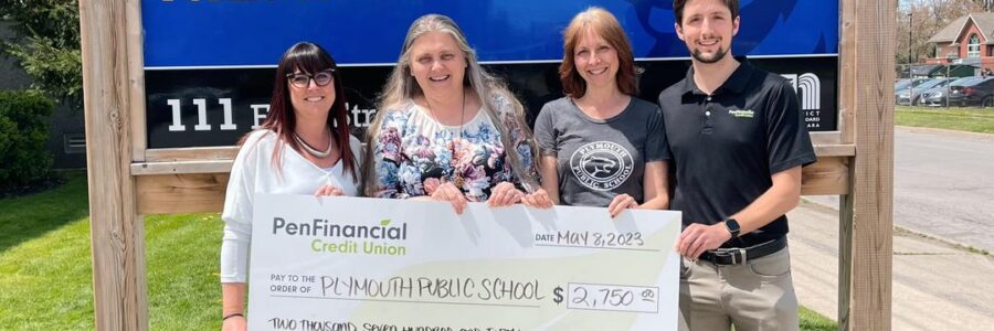 Pen Financial Credit Union – Thank you for Giving Back!