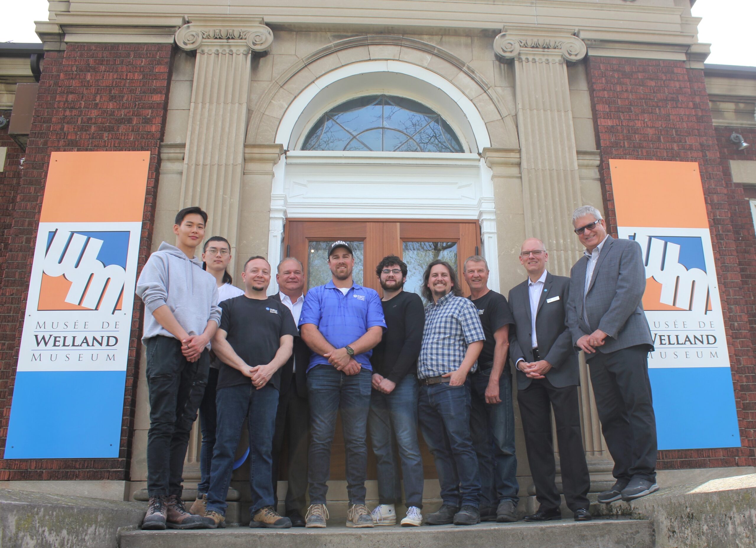 Opening the door to learning: Niagara College reconstructs replica doors for Welland Museum