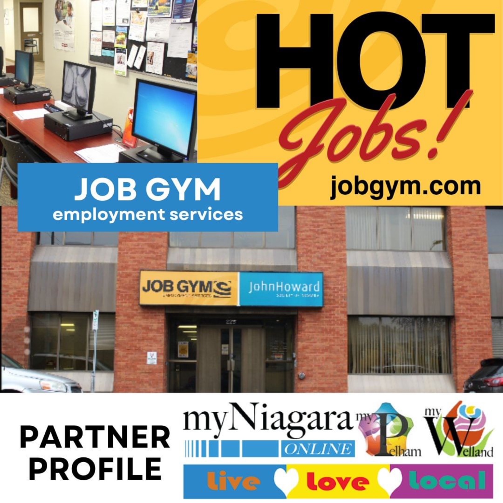 #myWelland Partner Profile: Spotlight on Job Gym Welland!