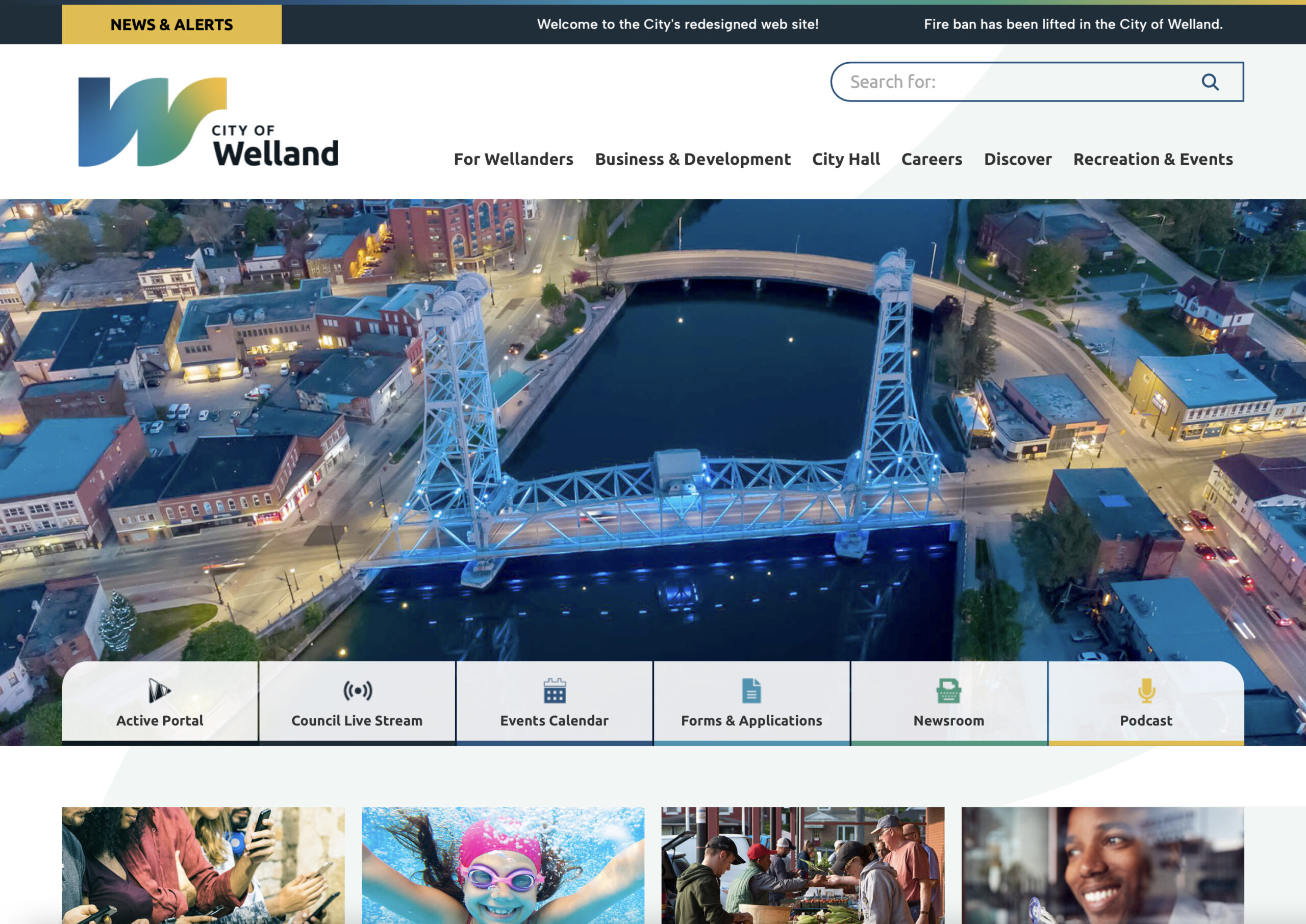 City of Welland launches redesigned website to kick off implementation of award-winning brand
