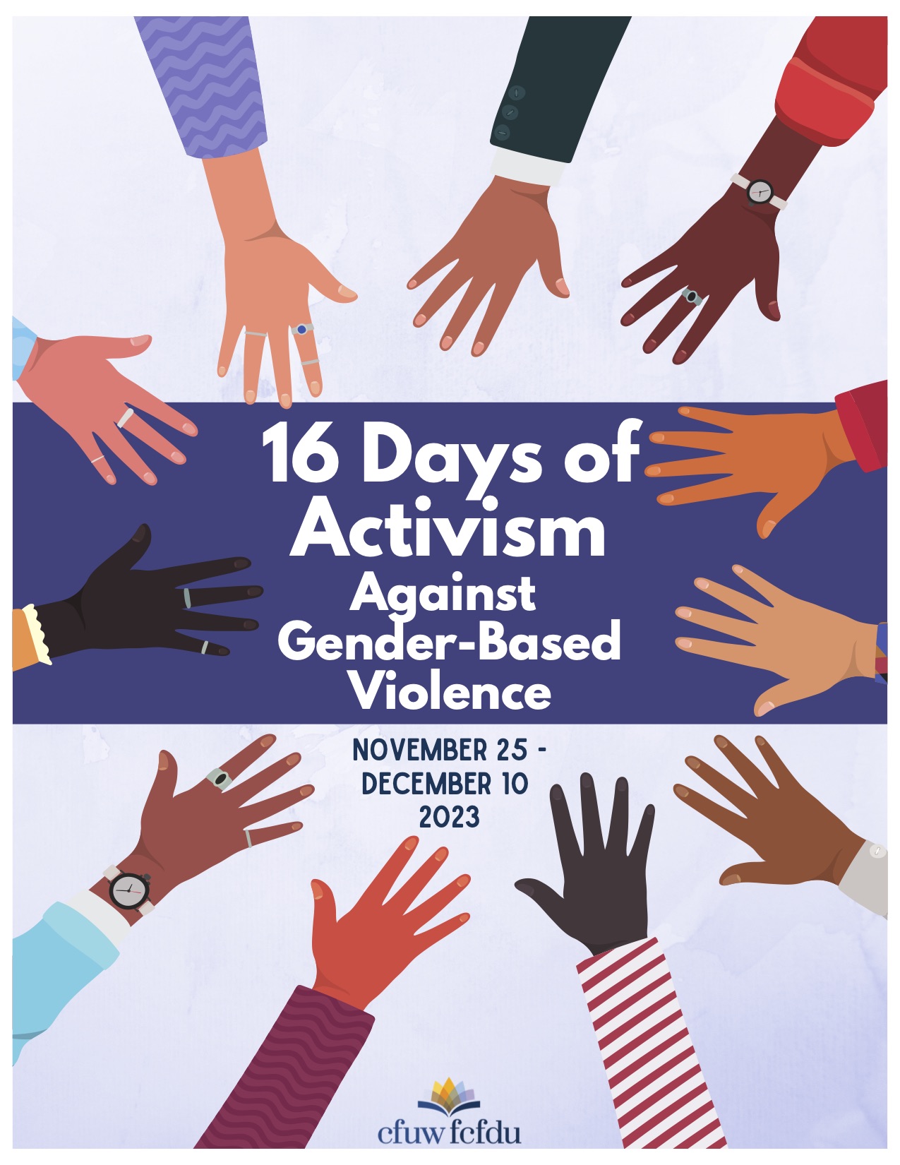 16 Days of Activism against Gender-Based Violence – Niagara Campaign Schedule