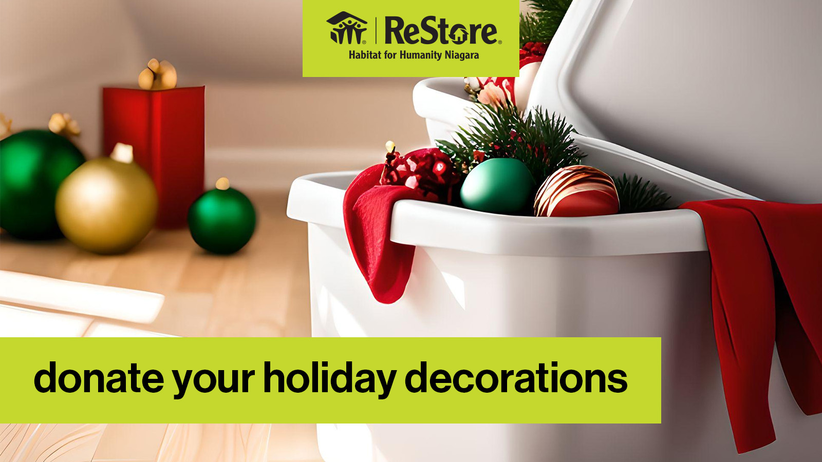 Donate Your Holiday Decorations
