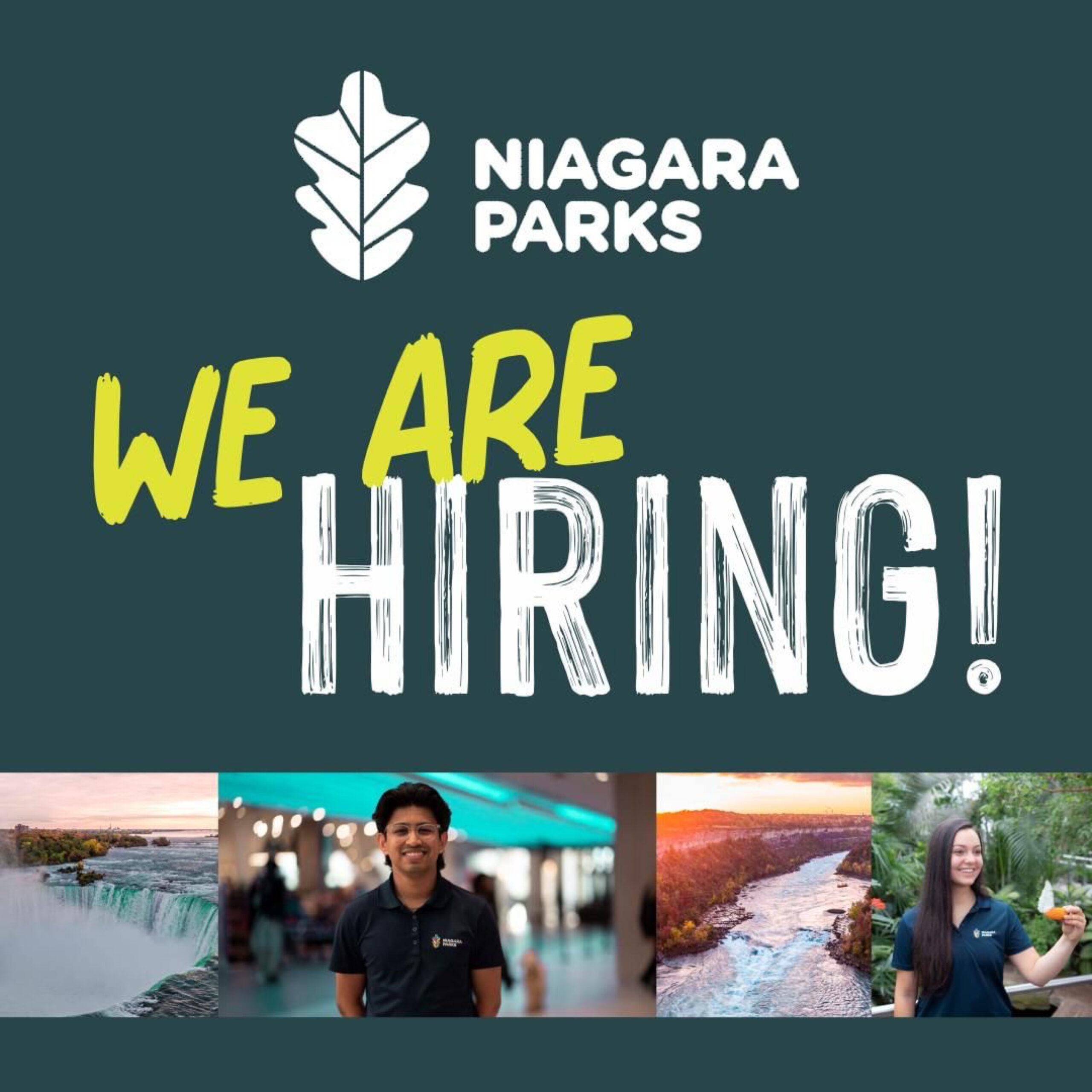 Save the date! Niagara Parks Job Fairs
