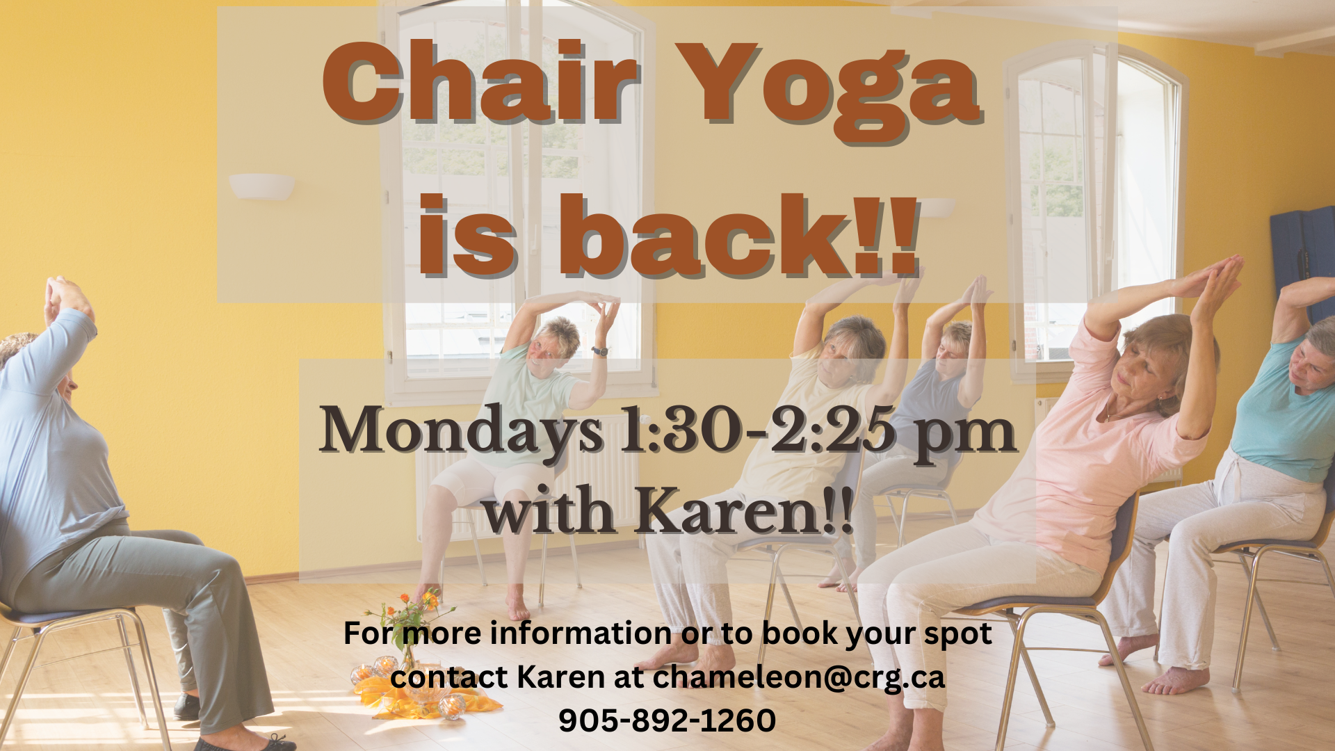 Chair Yoga with Karen - myWelland
