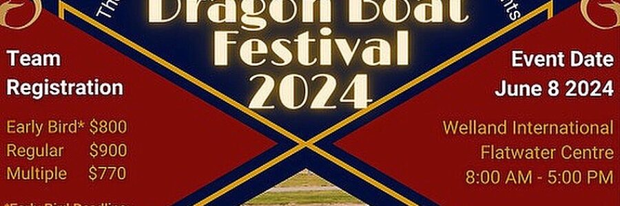 Welland Dragon Boat Festival 2024: Paddle into the Excitement Saturday June 8th