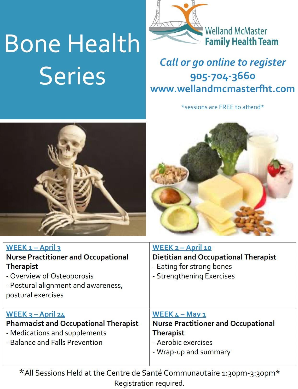 Register Now! Bone Health Worksop Series