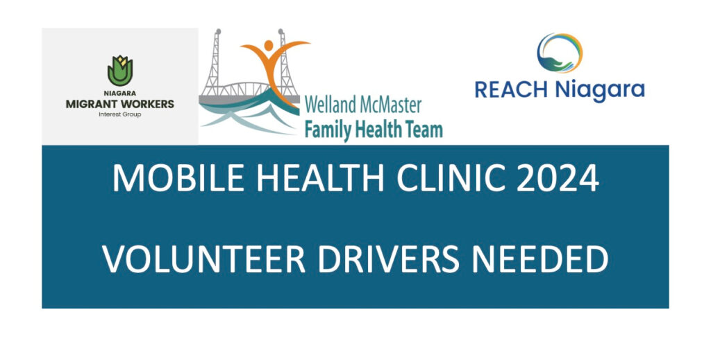 Migrant Farm Worker Health Clinic – Volunteer Drivers Needed
