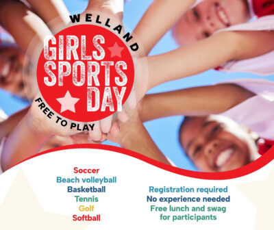 Registration Now Open for Third Annual Welland Girls Sports Day
