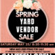 Call or Vendors! Spring Yard Vendor Sale at Holy Trinity Church Welland