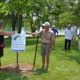 Dedication of Red Oak Tree in Memory of Karen Oakes