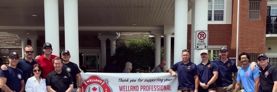 Welland Firefighters L481: Thank You to Seasons Retirement Community Welland