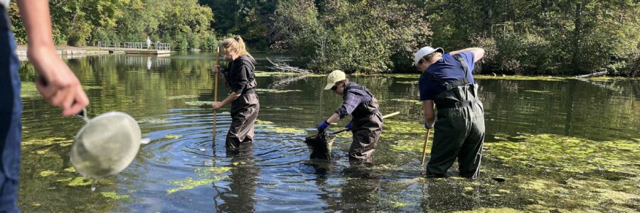 Field trip provides a ‘day in the life of an environmental technician’ experience for NC and Saint Francis students