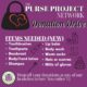 Support The Purse Project Network Donation Drive