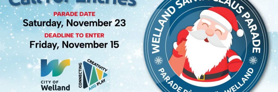 Call for Entries! Welland Santa Claus Parade