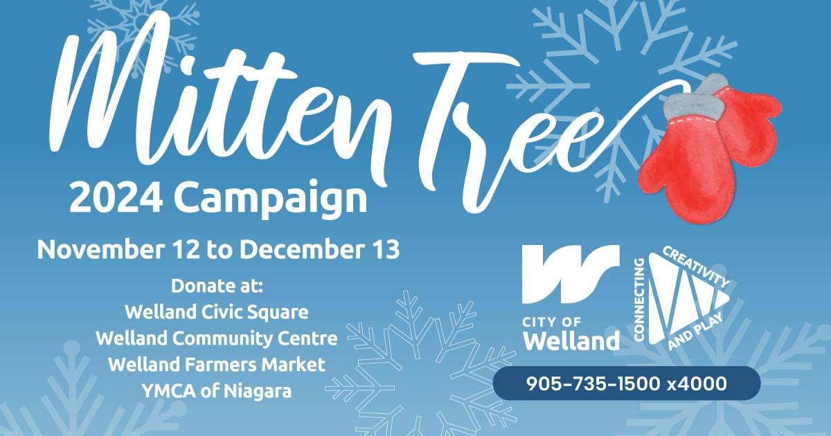 Support the City of Welland Mitten Tree Campaign