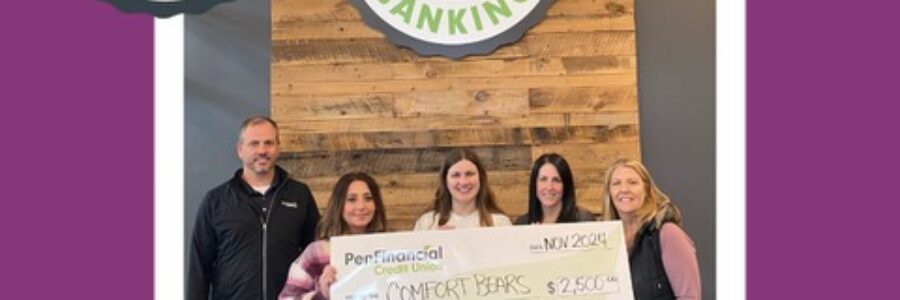 PenFinancial Supports Comfort Bears with $2,500 Truly Local Grant