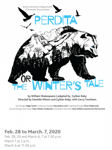 PERDITA, OR THE WINTER’S TALE: our first mainstage for the new decade!