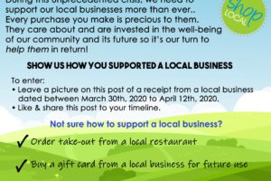 Support a Local Business for Chance to Win $100 to Small Scale Farms