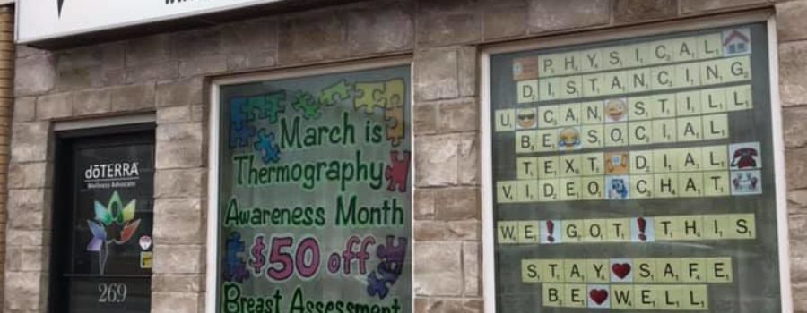 Business Owners – Dress Up Your Windows with Positive Messages!