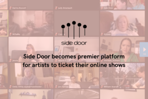 Side Door becomes premier platform for artists to ticket their online shows