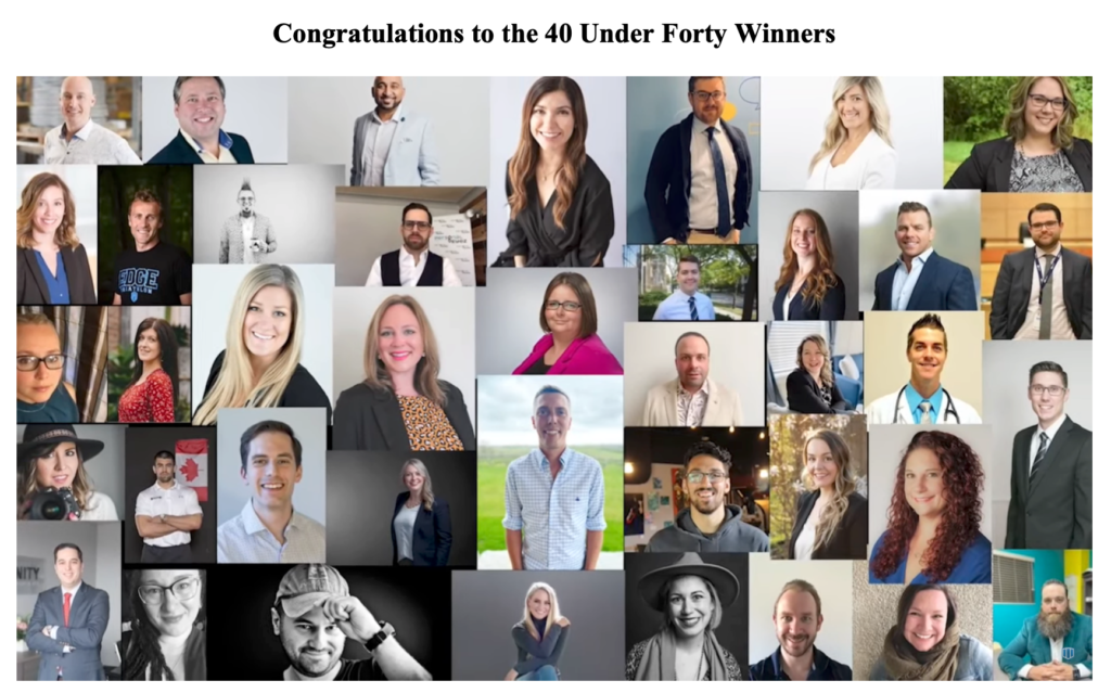 40 Under Forty Niagara Leaders 2020 Winners Announced