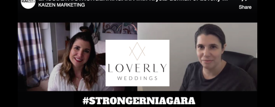 #STRONGERNIAGARA Episode 1: Meet Krysta Gorman, Niagara Wedding Photographer