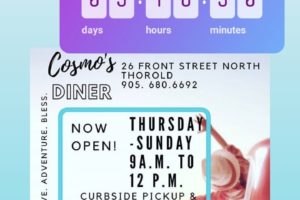 Cosmo’s Diner Offers Extended Hours for Mother’s Day
