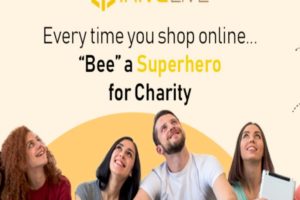 Every Time You Shop Online  BEE a Superhero for your Favourite Charity with @ihiveLIVE