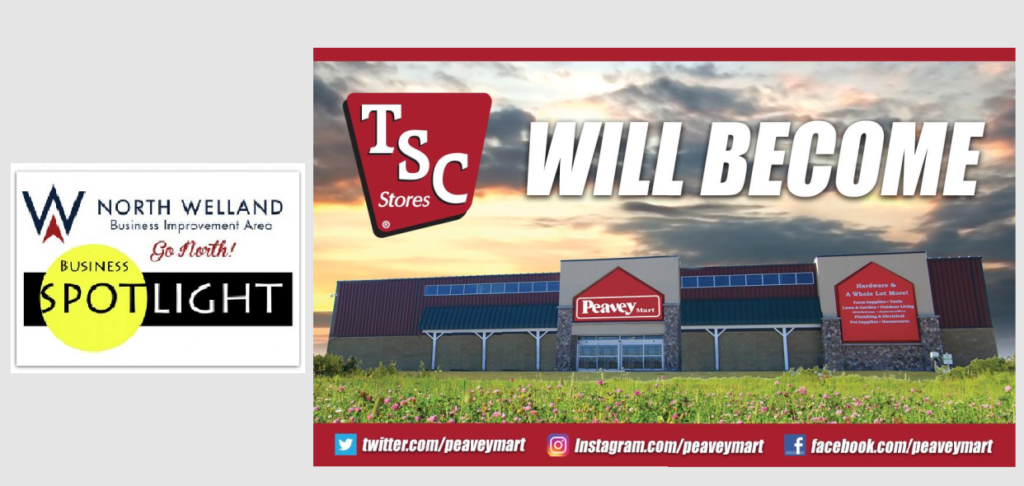 North Welland BIA Spotlight: TSC Store To Become Peavey Mart