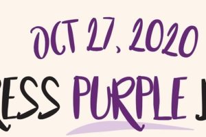 #SaveTheDate! Dress Purple Day – Tuesday, October 27, 2020.
