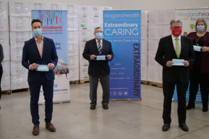 MedSup Canada partners with Niagara Health and Region to donate five million masks to Niagara municipalities
