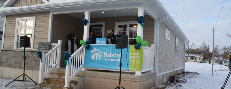 Habitat Niagara announces local funding supporting home building projects