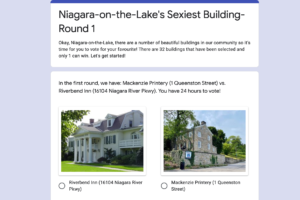 What is Niagara-on-the-Lake’s Sexiest Building?