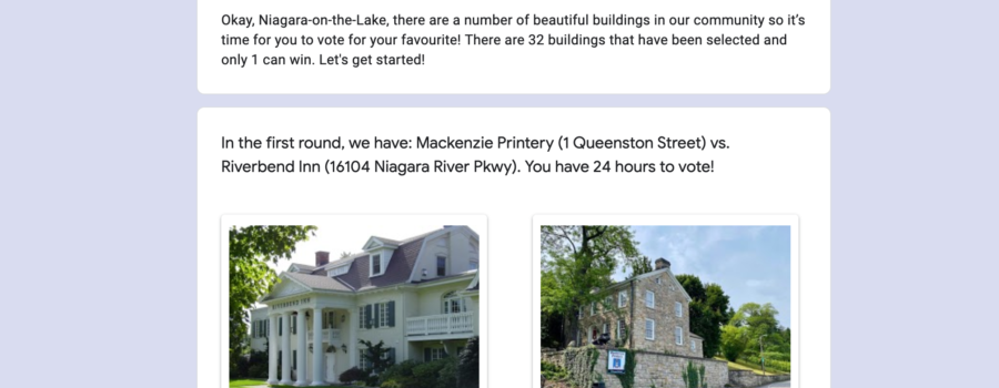 What is Niagara-on-the-Lake’s Sexiest Building?