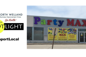 NWBIA Local Business Spotlight: Let’s Welcome PartyMax to North Welland!