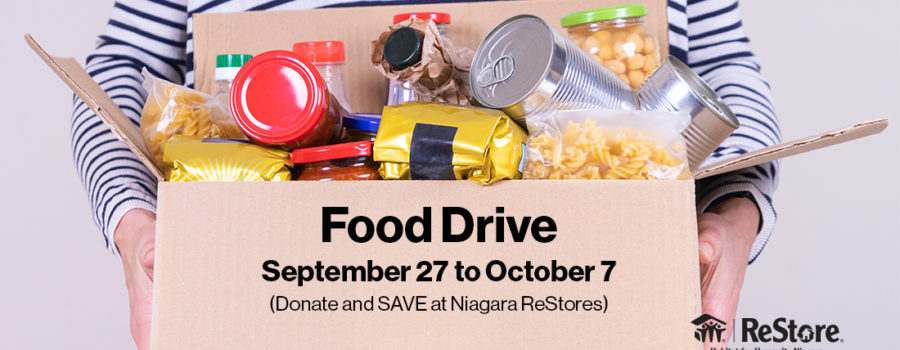 Donate Food And Save At Habitat Niagara’s Restores