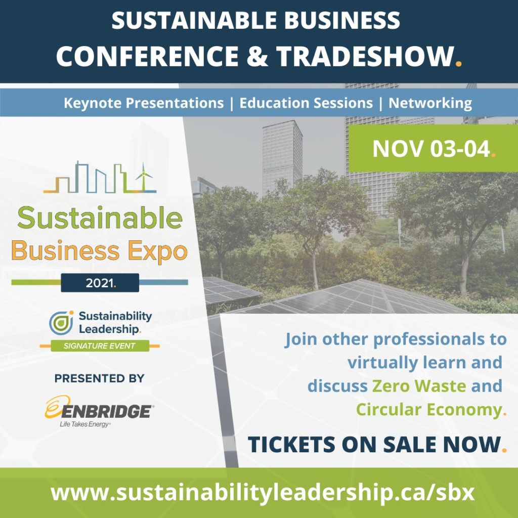 The Annual Sustainable Business Conference & Tradeshow is Back Virtually