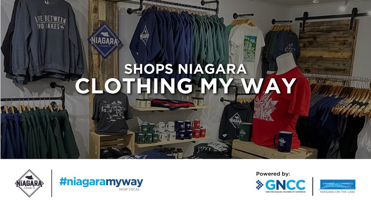 NiagaraMyWay Spotlight on Local: Niagara Clothing Co. 'Life Between Two  Lakes' - myNiagaraOnline