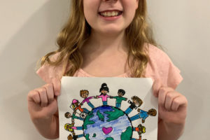 Artwork by nine-year-old St. Catharines girl selected for our 2021 holiday card