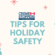 Keeping Safe During the Holiday Season